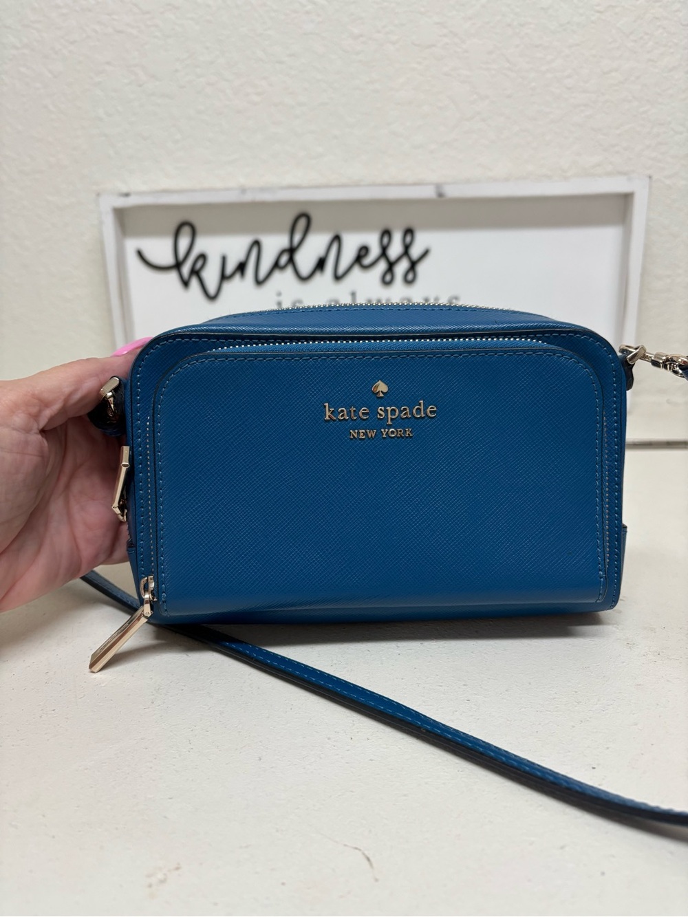 kate spade New york New Kate Spade Staci Dual Zip Around Crossbody